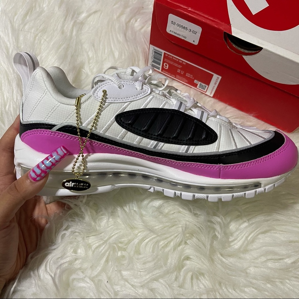 Nike airmax 98 SE pink black white